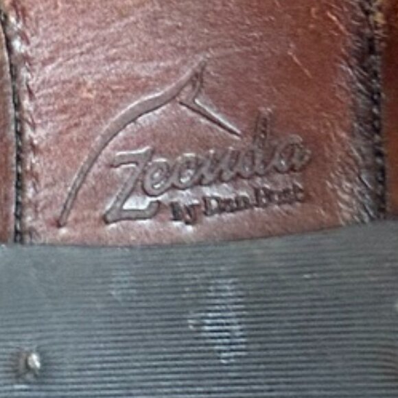 Zacuda by Dan Post Black Leather Lace-Up Western Roper Riding boots - 5 - Picture 2 of 7